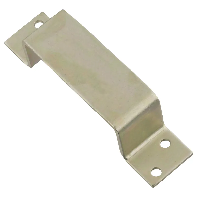 National Hardware 0.28 In. D X 4.88 In. L Zinc-Plated Silver Steel Closed Bar Holder 1 Pk