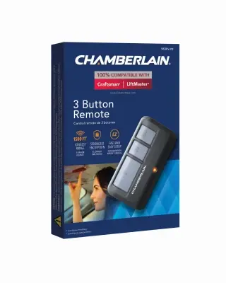 Chamberlain 3-Button Black Garage Door Remote