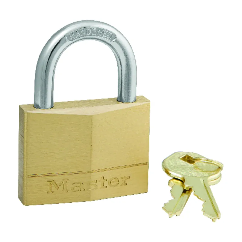 Master Lock 1-7/16 In. H X 5/8 In. W X 2 In. L Brass 5-Pin Cylinder Exterior Padlock