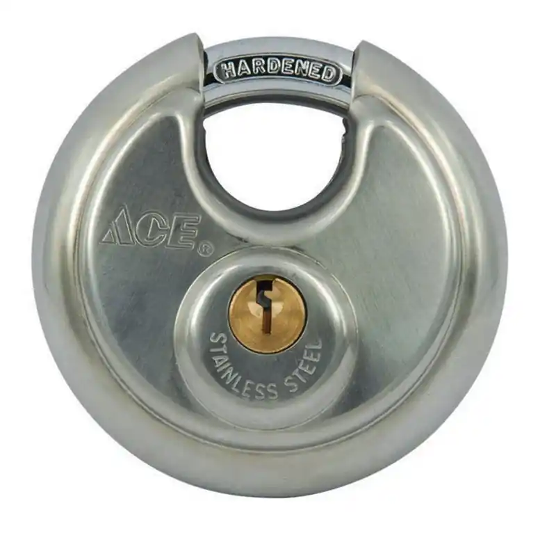 2-3/4 In. H X 2-3/4 In. W X 1-1/16 In. L Stainless Steel 4-pin Cylinder Padlock