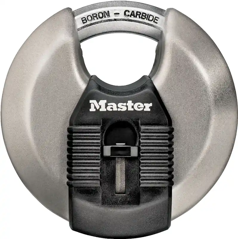 Magnum M50xkad Shrouded Shackle Padlock, 3-1/8 In Wide, Keyed Different