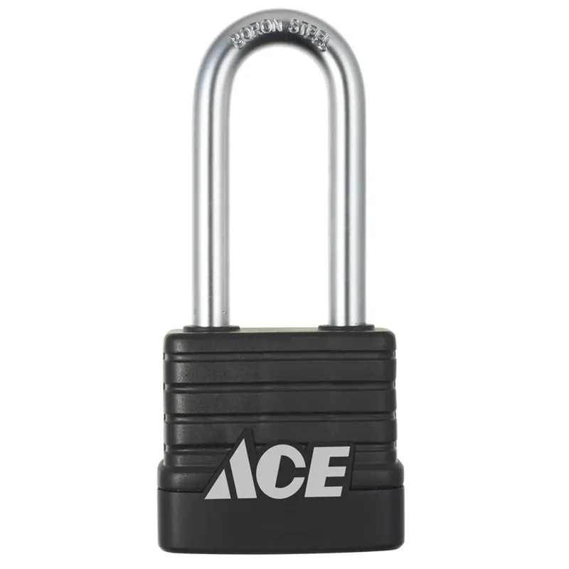 Ace 1.688 In. H X 1.75 In. W Steel 5-Pin Cylinder Weather-Resistant Padlock 1 Pk