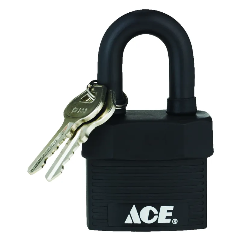 Ace 1-5/8 In. H X 1-3/4 In. W X 1-1/8 In. L Steel Double Locking Padlock 1 Pk