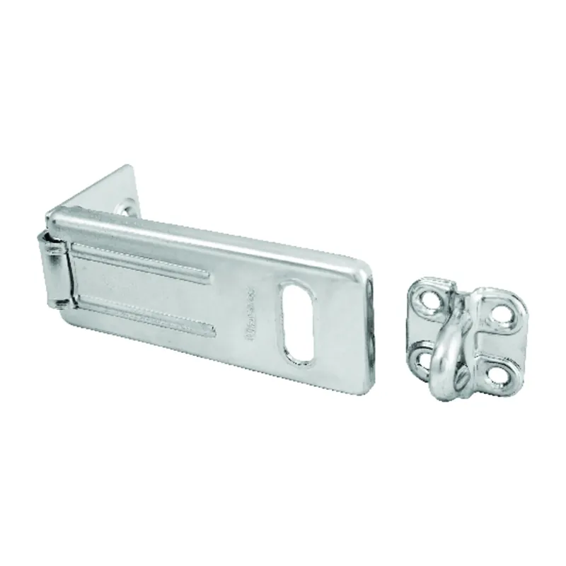 Master Lock Zinc-Plated Hardened Steel 3-1/2 In. L Hasp 1 Pk