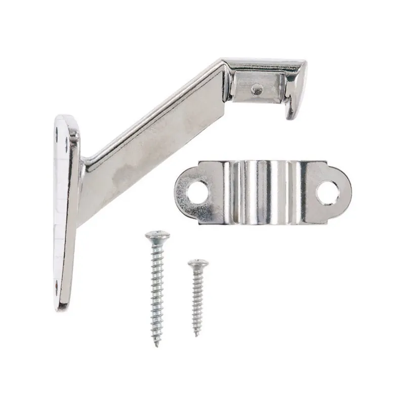 Heavy Duty Steel Hand Rail Bracket For Wood Railings - Model 01-3048-361