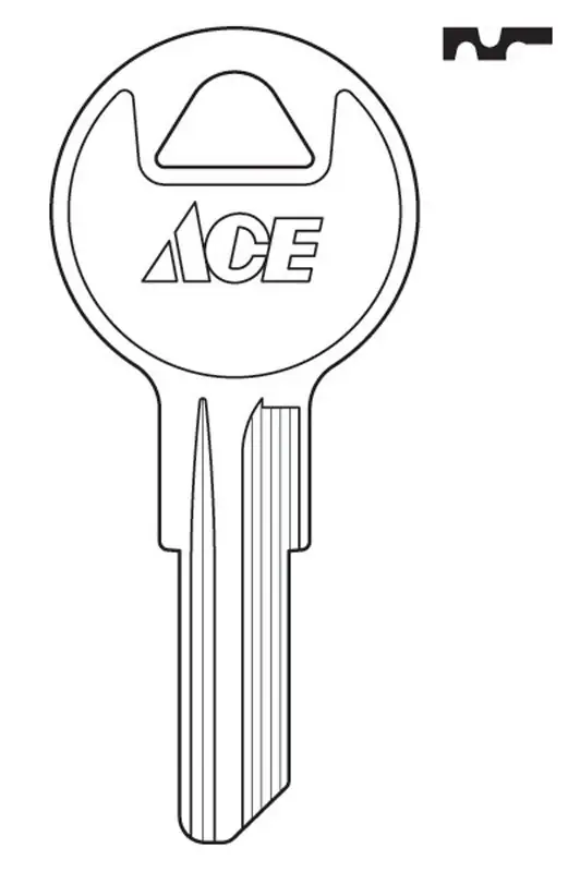 House/office Key Blank Ez Y11 Single Sided For Yale Locks