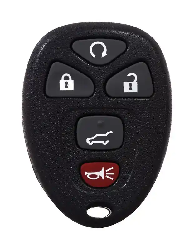 Self Programmable Keyless Remote Gm007d For Gm Vehicles With 5 Buttons
