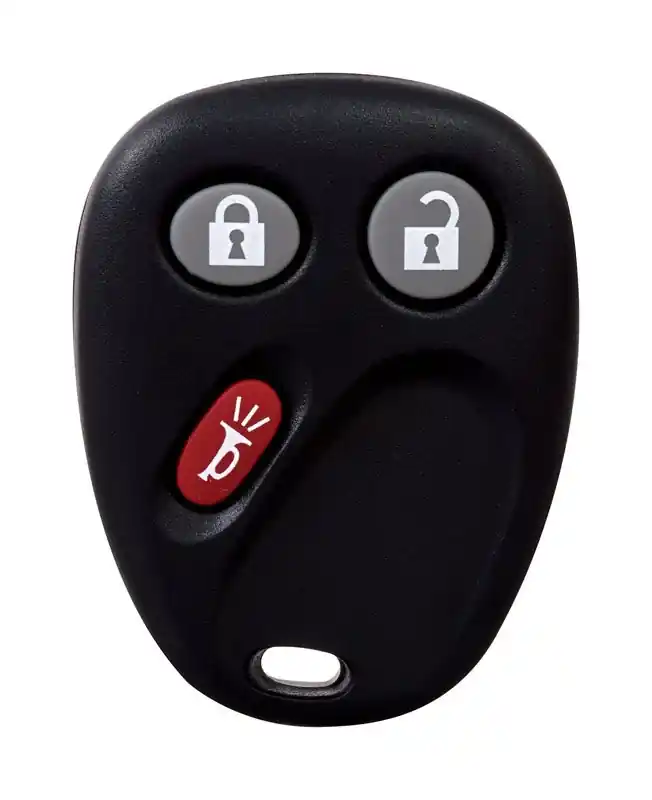 Duracell Self Programmable Remote Automotive Replacement Key GM MYT3X6898B 3-Button Remote L Do