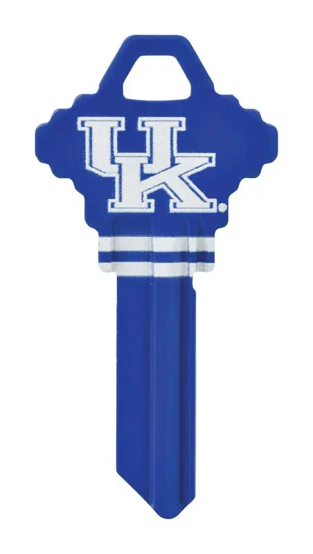 Hillman University Of Kentucky Painted Key House/Office Universal Key Blank 68 Single Sided