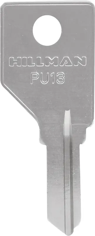 Keykrafter Universal Key Blank 2021 Pu13 Single Sided Brass