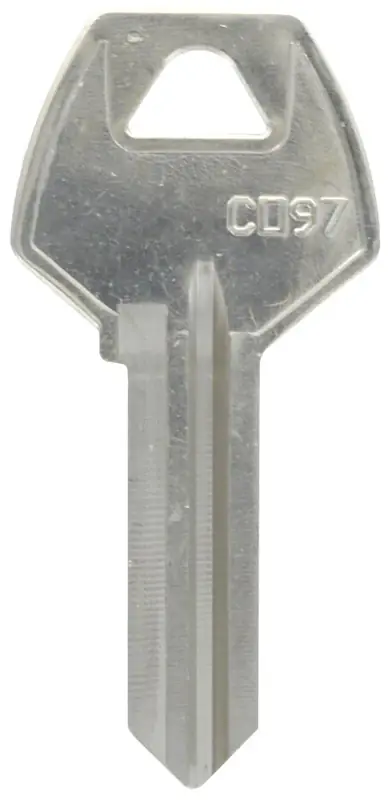 Keykrafter Universal Key Blank 2019 Co97 Single Sided Brass