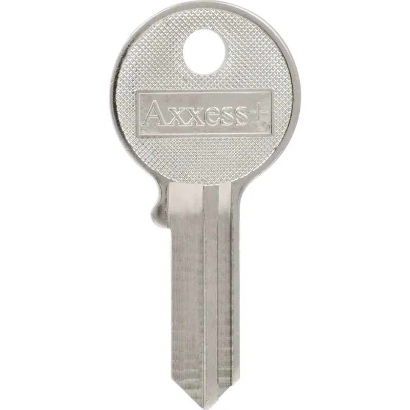 HILLMAN Traditional Key House/Office Key Blank 91 Single For American Padlocks Silver