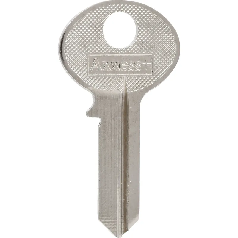 HILLMAN Traditional Key House/Office Key Blank 92 Single For Independent Locks Silver