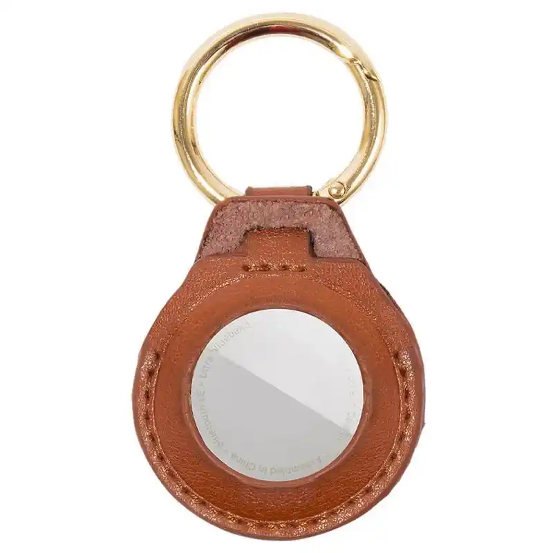 Sanitas Leather Assorted Black/brown Keychain - Durable Key Ring Accessory