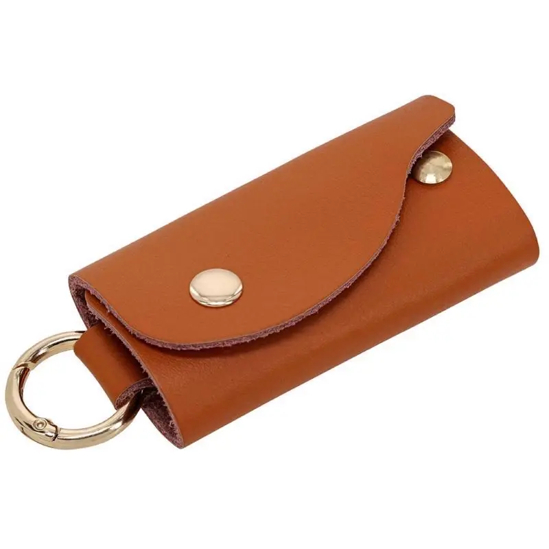 Leather Assorted Black And Brown Keychain Card Holder - Model 9985053