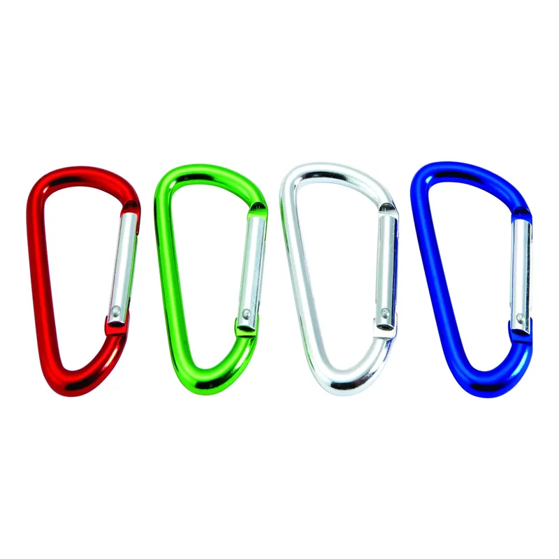 Home Plus Aluminum Assorted D Carabiner