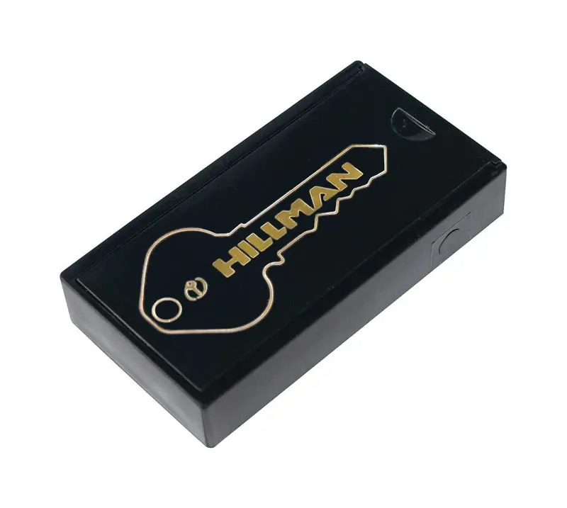 Plastic Black Magnetic Key Hider - Large Weather-resistant Key Holder