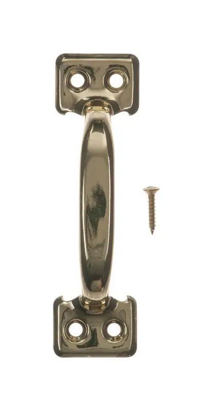 Ace 4 In. L Bright Steel Universal Sash Lift Handle 1 Pk