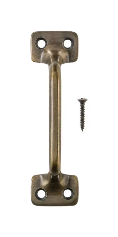 Ace 4 In. L Antique Brass Brass Universal Sash Lift Handle 1 Pk
