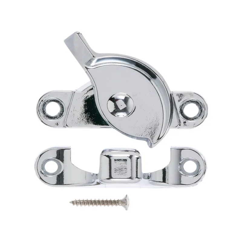 Ace Chrome Silver Chrome Sash Lock 1 Pk