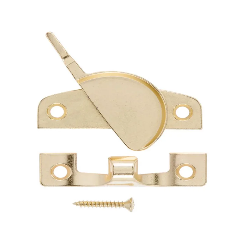 Ace Bright Brass Brass Narrow Sash Lock 1 Pk