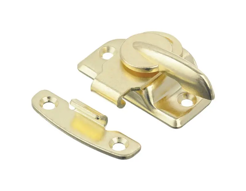 Ace Bright Brass Brass Draw Tight Sash Lock 1 Pk