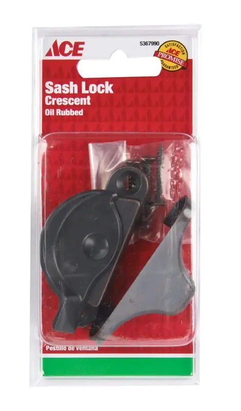 Ace Brass Window Lock 1 Pk