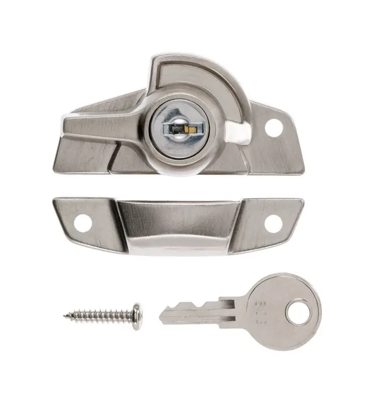 Ace Silver Die-Cast Zinc Window Lock 1 Pk