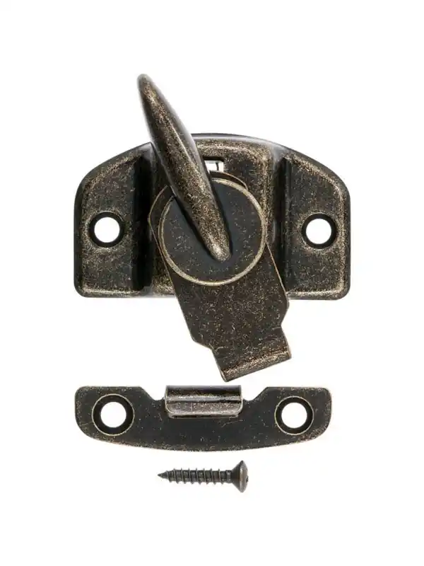 Ace Bronze Brass Window Lock 1 Pk