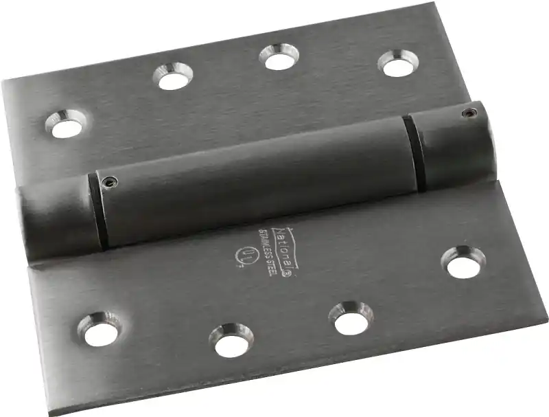National Hardware 4 In. L Stainless Steel Spring Hinge 1 Pk