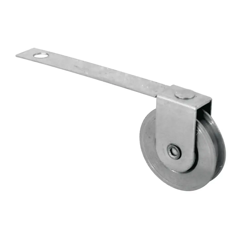 Prime-Line 1 In. Dia. X 1/4 In. L Steel Spring Tension Roller Assembly 2 Pk