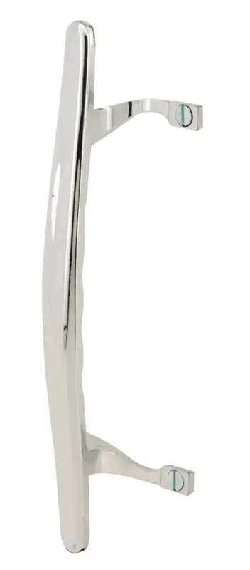 Prime-line 1 In. L Chrome Silver Metal Patio Door Pull Handle - Model 141688