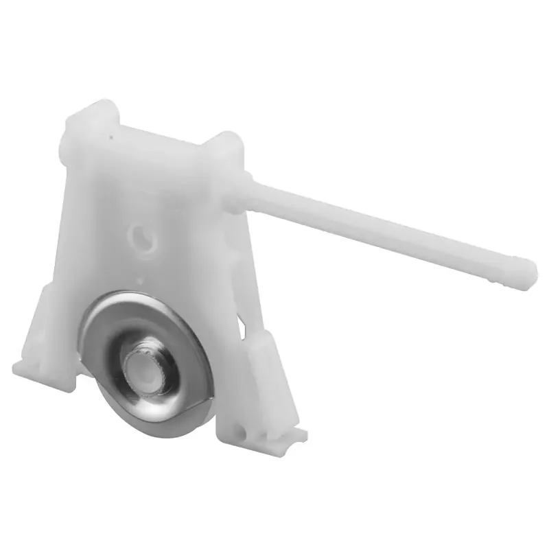 Prime-Line 1-1/4 In. Dia. X 1/4 In. L Mill Nylon/Plastic Screen Door Roller Assembly 1 Pk