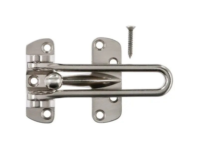 5.13 In. H X 4-1/8 In. L Steel Door Security Guard For Enhanced Safety