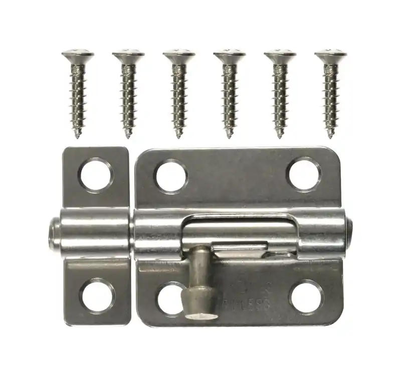 Ace 2.5 In. L Polished Stainless Steel Heavy Duty Barrel Bolt