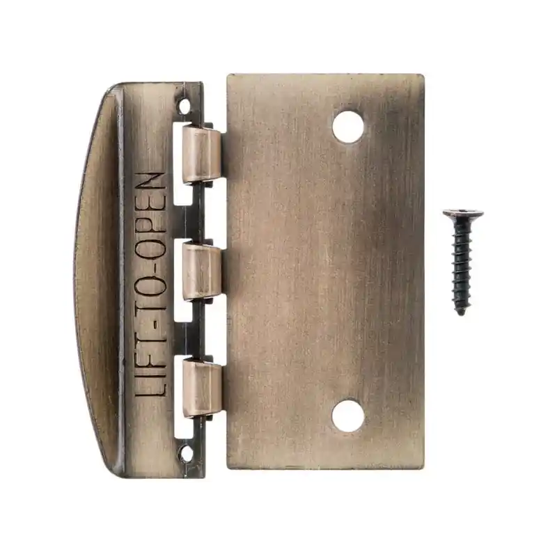 Ace Antique Brass Steel Door Flip Lock 1 Pk