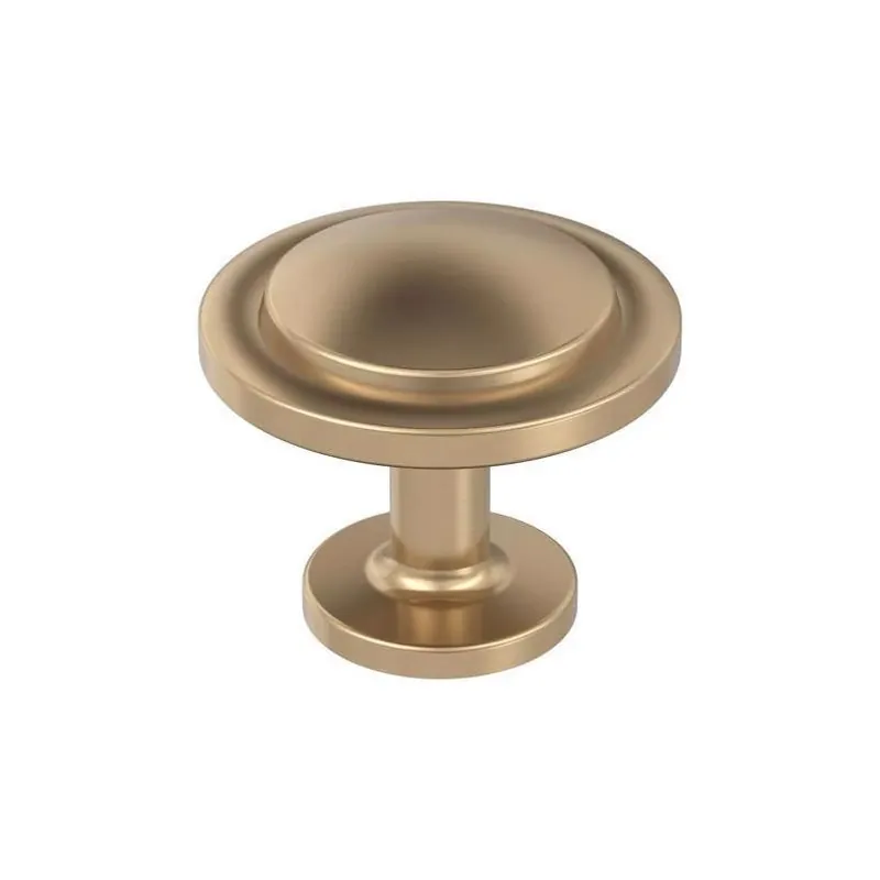 Amerock Loop Series 1" Champagne Bronze Cabinet Knob – Zinc Construction