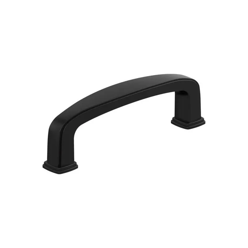Amerock Franklin Matte Zinc Cabinet Pull – 3.44" Length, 1.06" Projection