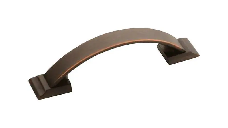 Amerock Candler Collection Transitional Arch Cabinet Pull 3 In. Oil Rubbed Bronze Brown 1 Pk