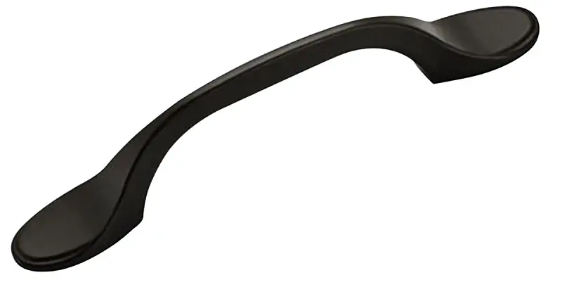 Allison Cabinet Pull 3 Inch Center To Center Flat Black Finish