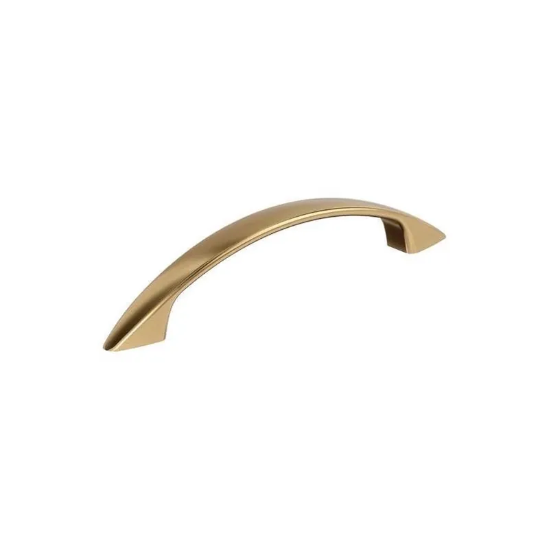 Amerock Contemporary Arch Cabinet Pull – Champagne Bronze Finish, 3‑3/4" Center‑to‑Center (1‑Piece)