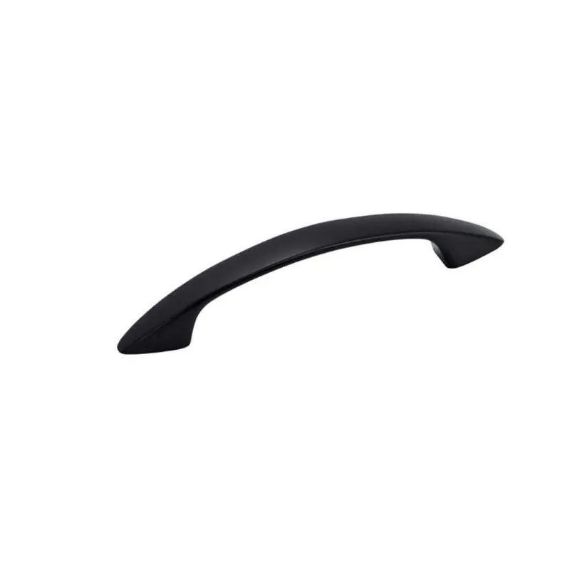 Amerock Matte Black Contemporary Arch Cabinet Pull – 3‑Inch, 1‑Piece