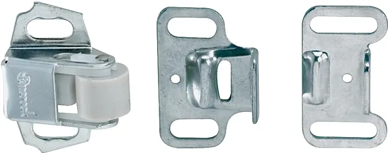 Roller Cabinet Catch, Zinc