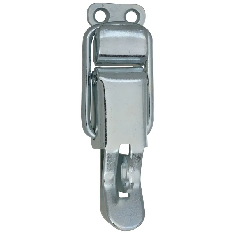 National Hardware Zinc-Plated Steel Lockable Drawer Catch 1.04 Inch In. 3.38 In. 2 Pk