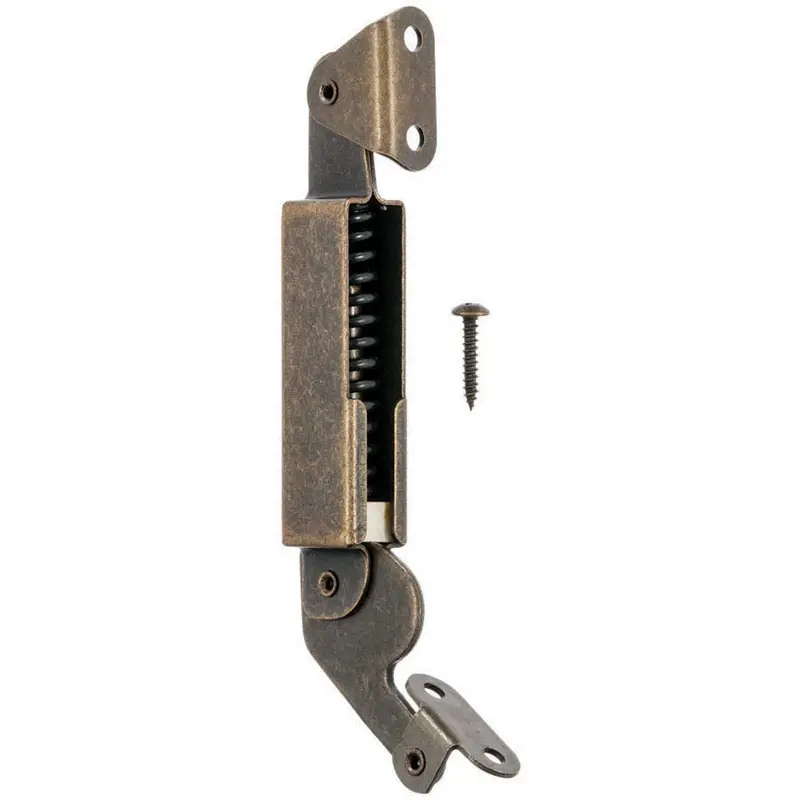 Ace Antique Brass Spring Lid Support 1 Pk