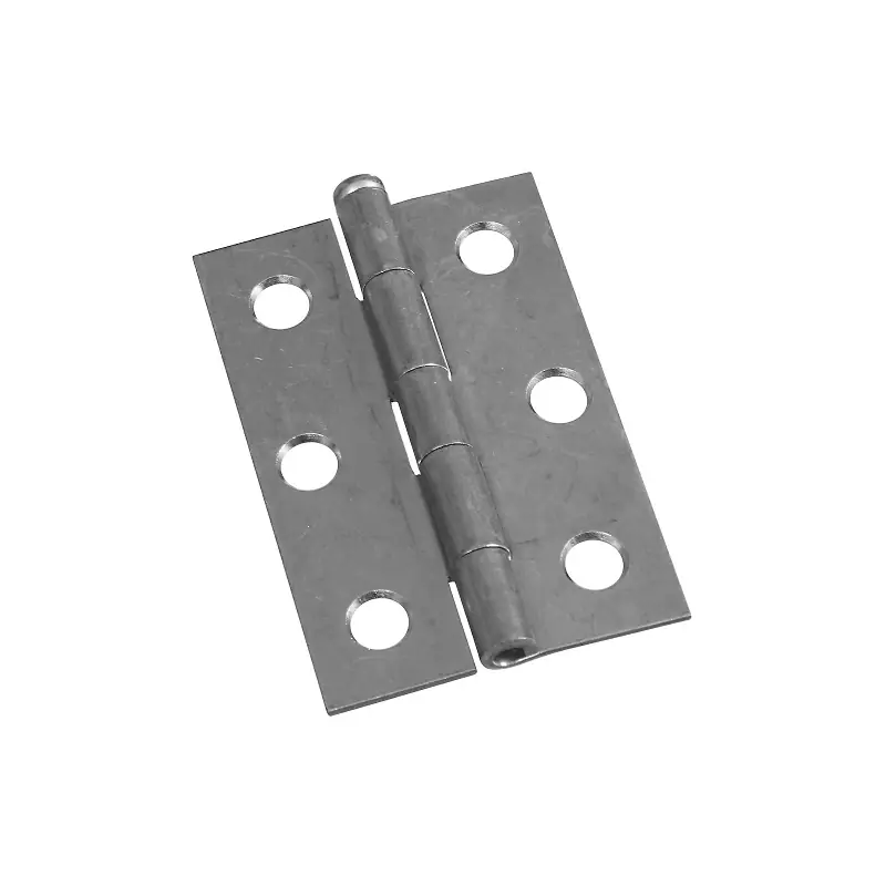 National Hardware 2-1/2 In. L Zinc-Plated Narrow Hinge 2 Pk