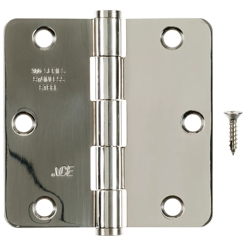 Ace 3-1/2 In. L Stainless Steel Residential Door Hinge 1 Pk - Total Qty 1