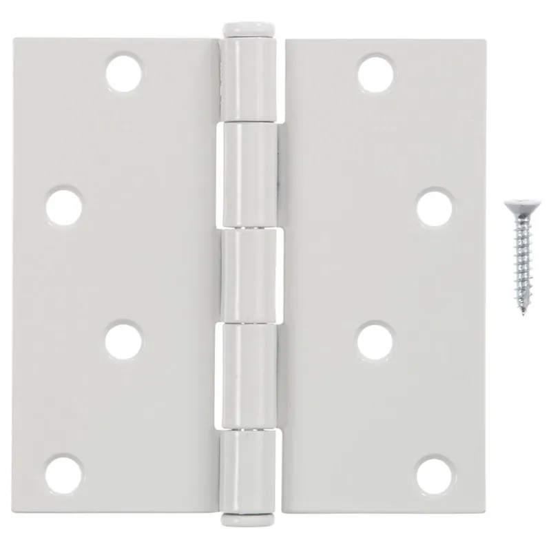 RSDNTL DR HNG STL WHT 4"