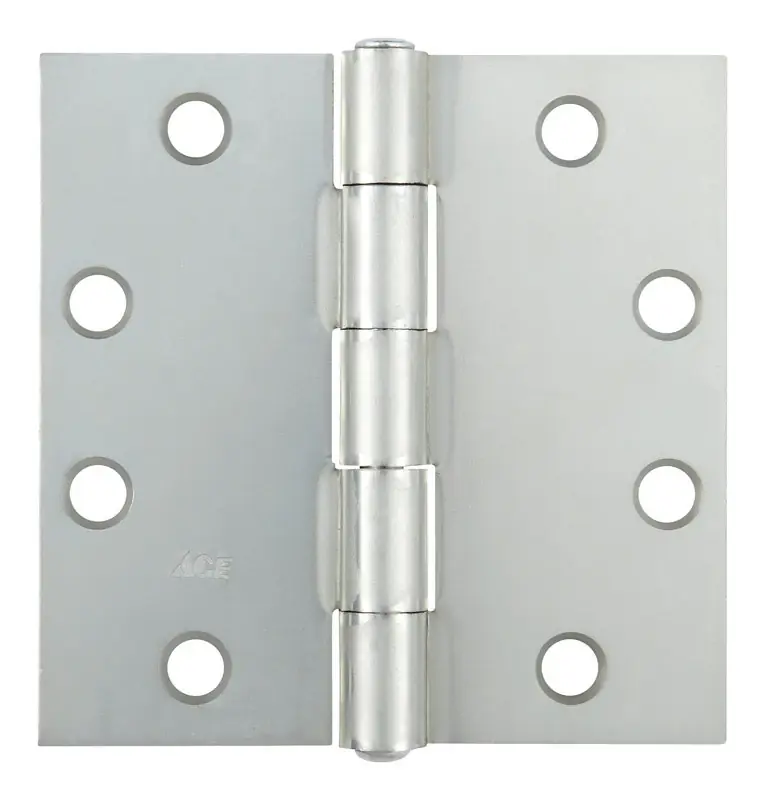 Ace 4-1/2 In. L Zinc-Plated Steel Broad Hinge 1 Pk