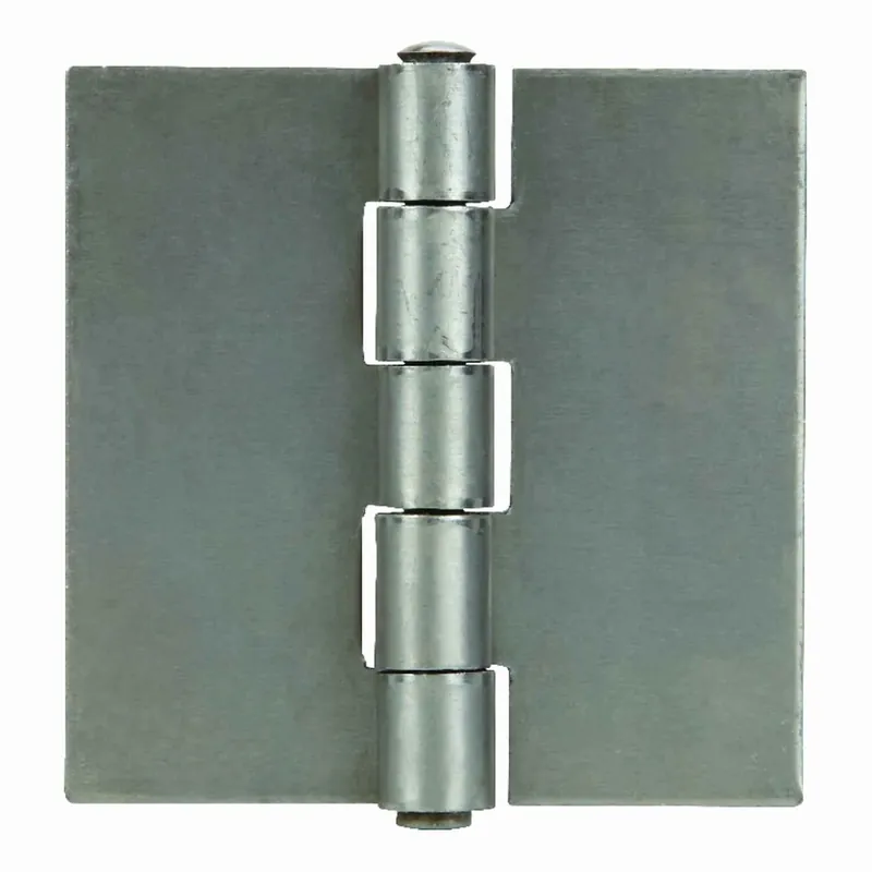 Ace 2-1/2 In. L Natural Steel Weldable Door Hinge 1 Pk